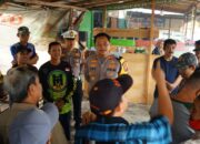Sambangi Tukang Ojek dan Becak di Buntok, Kapolres Barsel Ajak Warga Cegah Karhutla