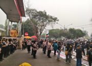 Kawal Aksi Damai di Kantor Gubernur Kalteng, Polisi Kedepankan Pendekatan Humanis