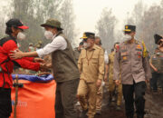 Menhut Tinjau Karhutla TN Sebangau, Polda Kalteng Perkuat Penanganan