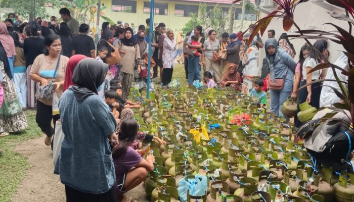Pasar Murah Hadir di Kereng Bangkirai, Warga Belanja Kebutuhan Pokok dengan Aman