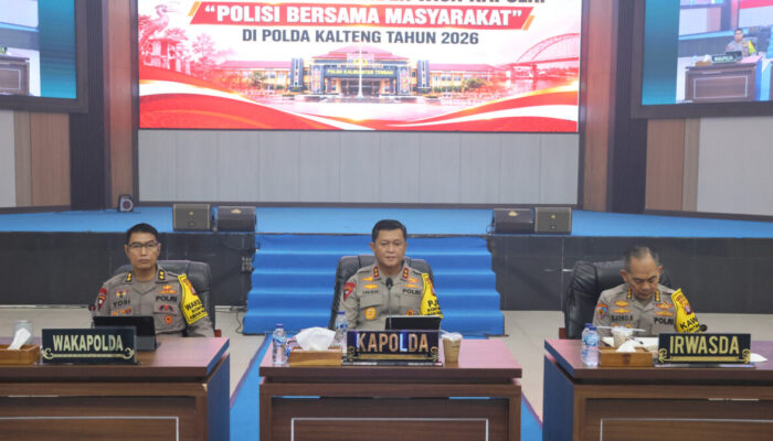 Kapolda Kalteng Tekankan Polisi Harus Dekat dengan Masyarakat