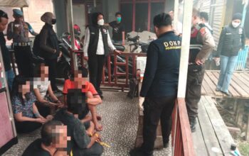 Enam Orang di Kampung Puntun Palangka Raya Positif Tes Urine Narkoba