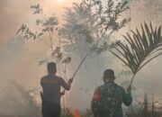 Polsek Rakumpit Padamkan Karhutla di Lahan Semak Belukar Seluas 0,5 Hektare