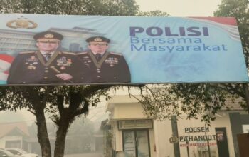 Polisi dan Warga Diajak Jaga Keamanan Bersama, Pesan Ini Terpampang di Polsek Pahandut