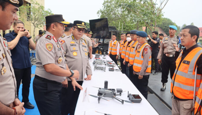 Buru Titik Api Sejak Dini, Polda Kalteng Perkuat Patroli Karhutla dengan Drone