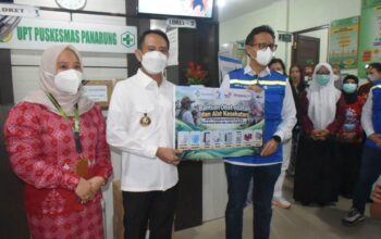 Walikota Fairid Dampingi Menkes Tinjau Kesiapan Layanan Kesehatan Hadapi Kabut Asap di Palangka Raya